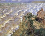 Claude Monet Customs House at Varengeville oil